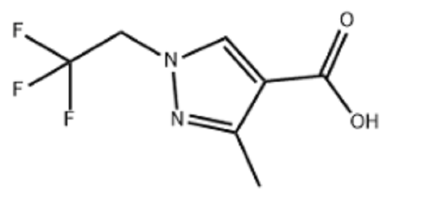 3-甲基-1-(2,2,2-三氟乙基)-1H-吡唑-4-羧酸,3-METHYL-1-(2,2,2-TRIFLUORO-ETHYL)-1H-PYRAZOLE-4-CARBOXYLIC ACID