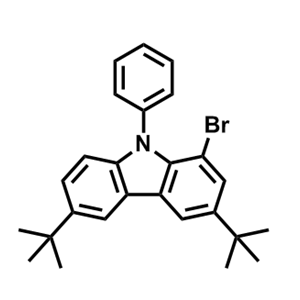 1-bromo-9-phenyl-3,6-di-tert-butylcarbazole,1-bromo-9-phenyl-3,6-di-tert-butylcarbazole
