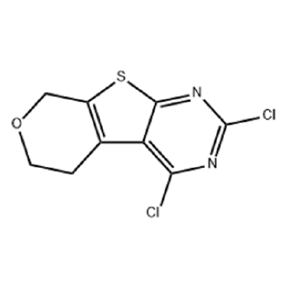 2,4-dichloro-5,8-dihydro-6H-pyrano[4',3':4,5]thieno[2,3-d]pyrimidine