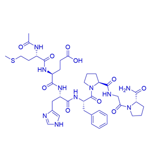 乙酰胺化脑力肽/1265823-54-2/N-acetyl semax amidate