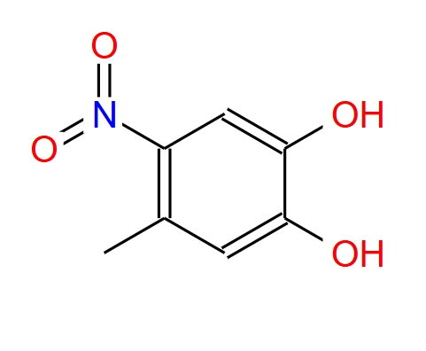 4-甲基-5-硝基CATECHOL,4-METHYL-5-NITROCATECHOL