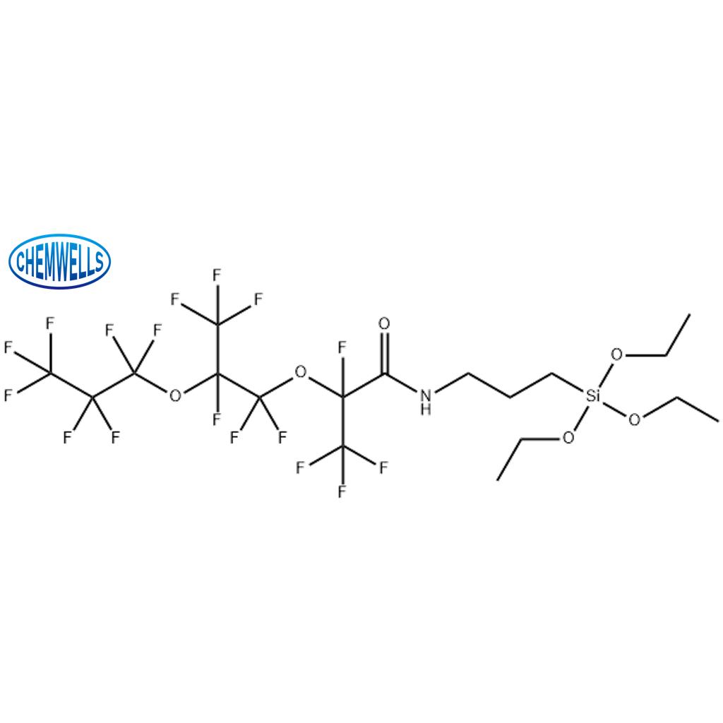 九碳全氟聚醚硅氧烷,Propanamide, 2,3,3,3-tetrafluoro-2-[1,1,2,3,3,3-hexafluoro-2-(1,1,2,2,3,3,3-heptafluoropropoxy)propoxy]-N-[3-(triethoxysilyl)propyl]-