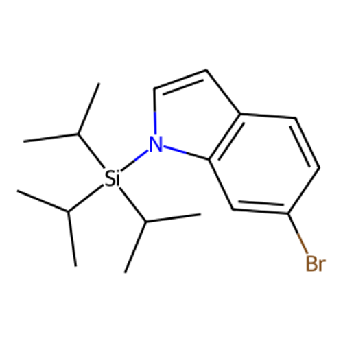 6-溴-1-(三(丙-2-基)硅基)-1H-吲哚,6-bromo-1-(tris(propan-2-yl)silyl)-1H-indole