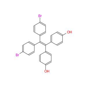 1,1-二(4-溴苯基)-2,2-二(4-羥基苯基)]乙烯,PM309;4,4'-(2,2-bis(4-bromophenyl)ethene-1,1-diyl)diphenol