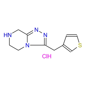 3-(thiophen-3-ylmethyl)-5H,6H,7H,8H-[1,2,4]triazolo[4,3-a]pyrazine hydrochloride