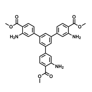 dimethyl 3,3''-diamino-5'-(3-amino-4-(methoxycarbonyl) phenyl)-[1,1':3',1''-terphenyl]-4,4''-dicarboxylate