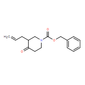 3-烯丙基-4-氧代哌啶-1-羧酸苄酯