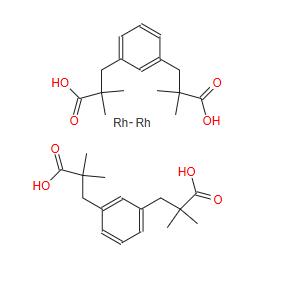 雙[(α,α,α',α'-四甲基-1,3-苯二丙酸)銠,Bis[rhodium(α,α,α′,α′-tetramethyl-1,3-benzenedipropionic acid)
