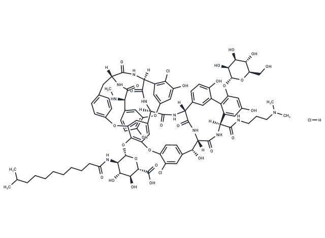 化合物 Dalbavancin hydrochloride,Dalbavancin hydrochloride