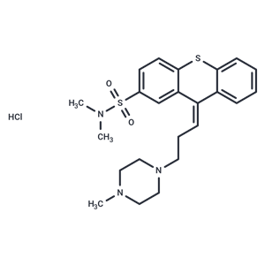 化合物 Thiothixene hydrochloride,Thiothixene hydrochloride