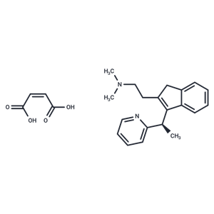 化合物 (R)-(+)-Dimethindene maleate,(R)-(+)-Dimethindene maleate