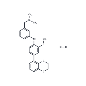 化合物 Compound 3344 hydrochloride,Compound 3344 hydrochloride
