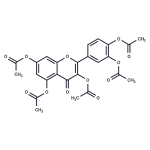 化合物 Quercetin pentaacetate|T38343|TargetMol