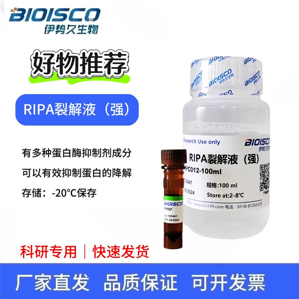 RIPA裂解液（强）,RIPA lysate (strong)