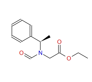 （R）-乙基N-甲酰基-N-（1-苯乙基）甘氨酸,(R)-ethyl N-formyl-N-(1-phenylethyl)glycine