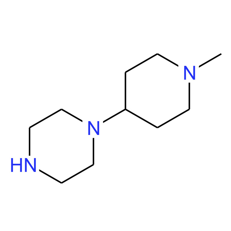 1-(1-甲基哌啶-4-基)哌嗪,1-(1-METHYL-4-PIPERIDINYL)PIPERAZINE