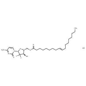 化合物 Gemcitabine elaidate hydrochloride,Gemcitabine elaidate hydrochloride