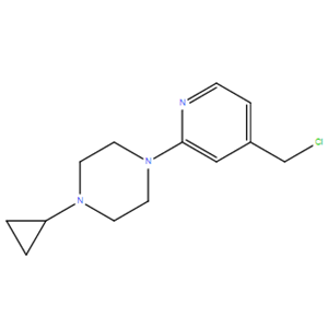 1-[4-(chloromethyl)pyridin-2-yl]-4-cyclopropylpiperazine