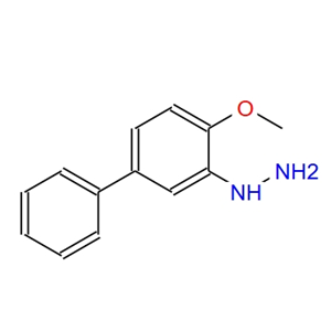 (4-METHOXY-BIPHENYL-3-YL)-HYDRAZINE,(4-METHOXY-BIPHENYL-3-YL)-HYDRAZINE
