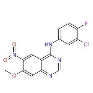 N-(3-氯-4-氟苯基)-7-甲氧基-6-硝基喹唑啉-4-胺,N-(3-chloro-4-fluorophenyl)-7-Methoxy-6-nitroquinazolin-4-aMine