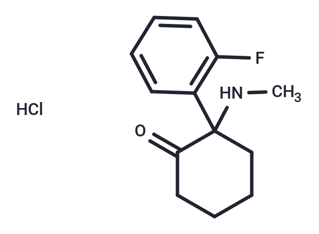 化合物 2-fluoro Deschloroketamine hydrochloride,2-fluoro Deschloroketamine hydrochloride