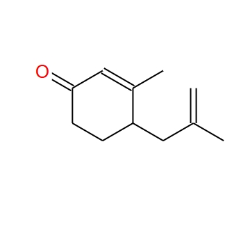 2-Cyclohexen-1-one, 3-methyl-4-(2-methyl-2-propen-1-yl)-,2-Cyclohexen-1-one, 3-methyl-4-(2-methyl-2-propen-1-yl)-