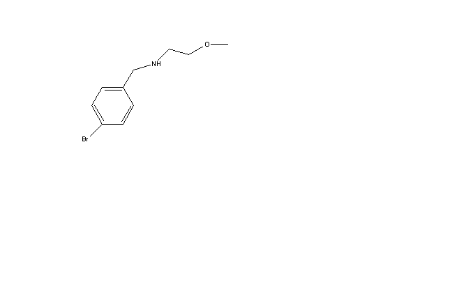 (4-bromobenzyl)(2-methoxyethyl)amine