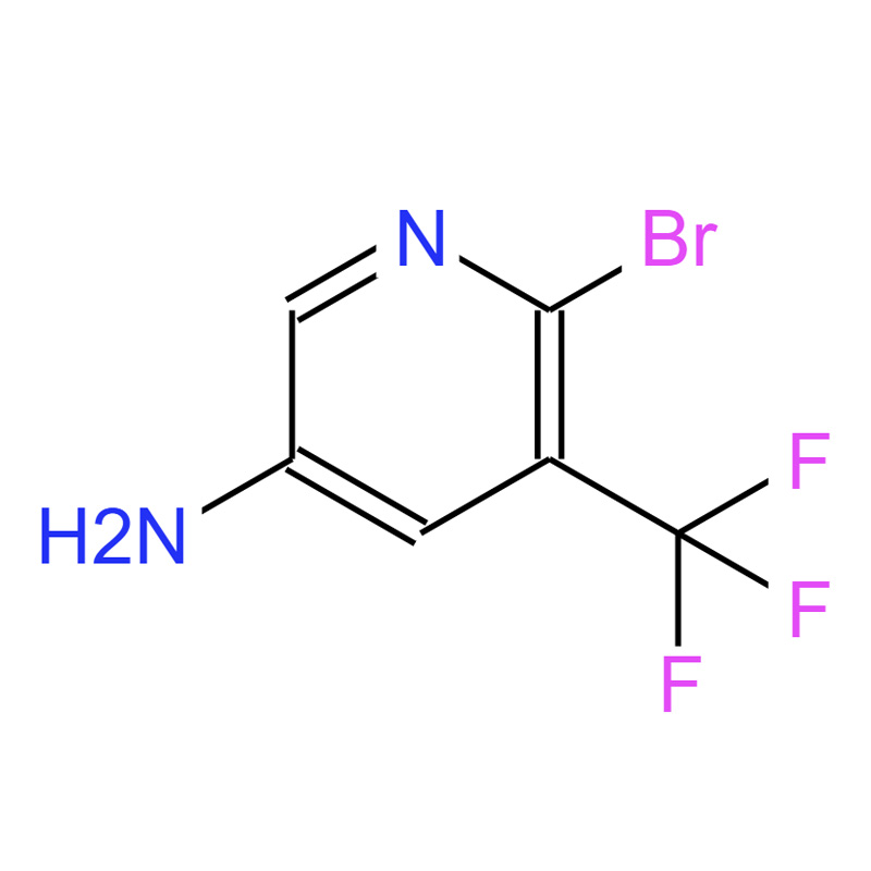 6-溴-5-(三氟甲基)吡啶-3-胺,6-broMo-5-(trifluoroMethyl)pyridin-3-aMine