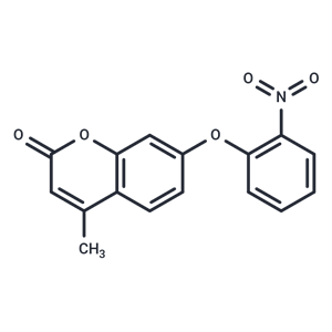 化合物 4-Methyl-7-(2-nitrophenoxy)-2H-chromen-2-one|T200614|TargetMol