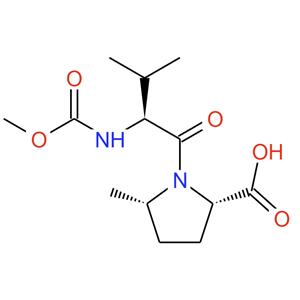 (5S)-N-(甲氧羰基)-L-纈氨酰-5-甲基-L-脯氨酸，1335316-40-9
