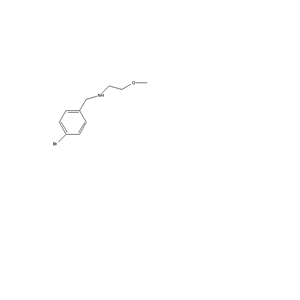 (4-bromobenzyl)(2-methoxyethyl)amine