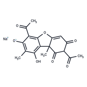 化合物Usnic Acid sodium|T5694|TargetMol