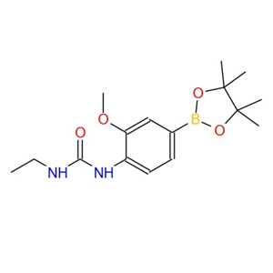 4-(3-乙基脲基)-3-甲氧基苯硼酸频那醇酯