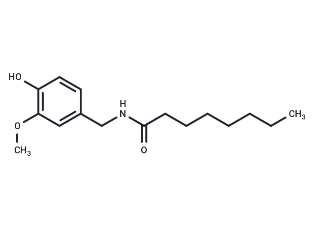 化合物N-Vanillyloctanamide,N-Vanillyloctanamide