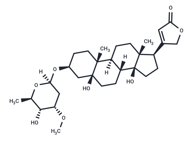 杠柳次苷,Periplocymarin