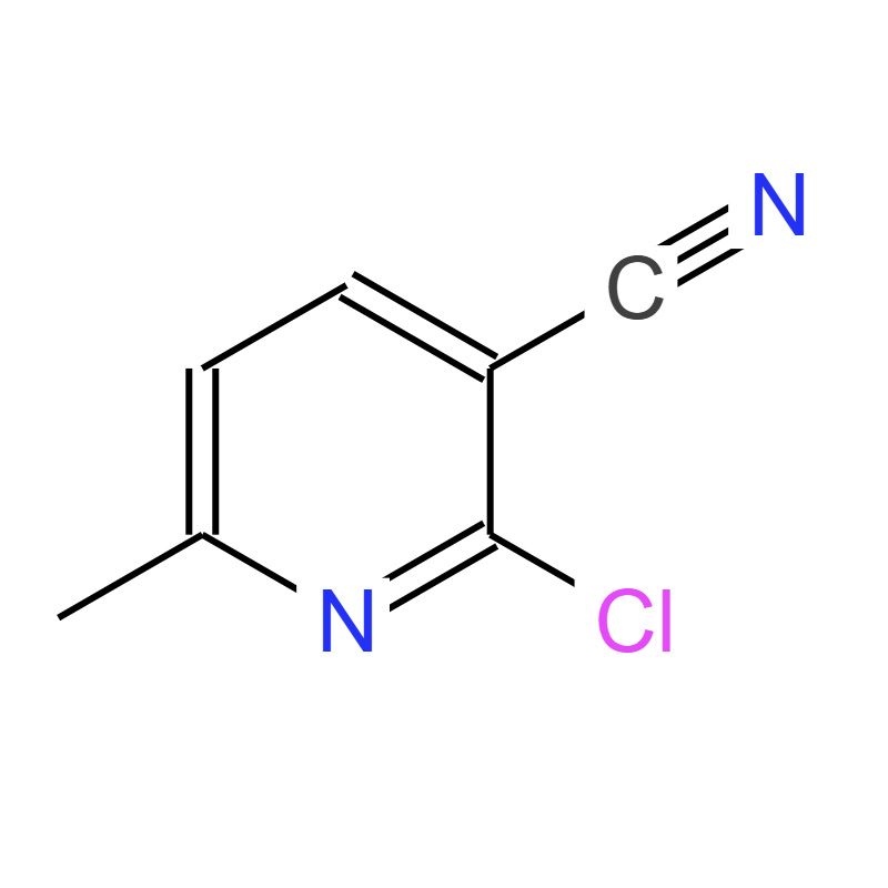 2-氯-3-氰基-6-甲基吡啶,2-Chloro-6-methyl-3-pyridinecarbonitrile