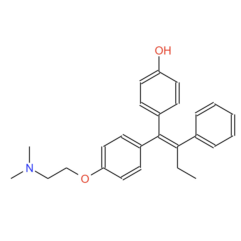 E-4-羟基他莫西酚,(E)-4-Hydroxytamoxifen