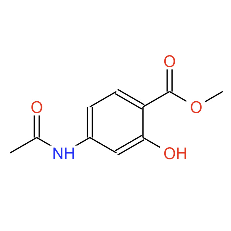 对乙酰氨基水杨酸甲酯,METHYL 4-ACETAMIDO-2-HYDROXYBENZOATE