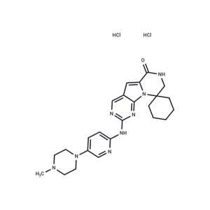 化合物 Trilaciclib hydrochloride|T13202|TargetMol