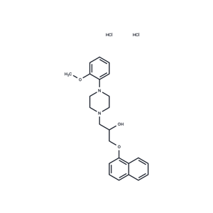鹽酸萘哌地爾,Naftopidil dihydrochloride