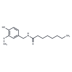 化合物N-Vanillyloctanamide,N-Vanillyloctanamide