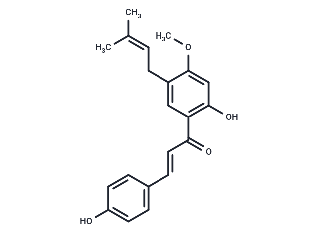 4'-O-甲基補(bǔ)骨脂查爾酮,4'-O-Methylbavachalcone