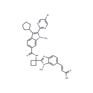化合物 Deleobuvir|T31369|TargetMol