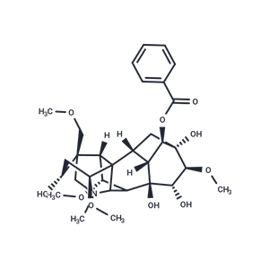 苯甲酰新烏頭原堿,Benzoylmesaconine