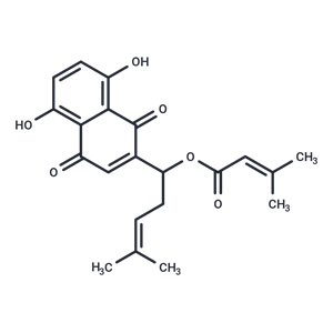 β,β-二甲基丙烯酰紫草素,β,β-Dimethylacrylshikonin