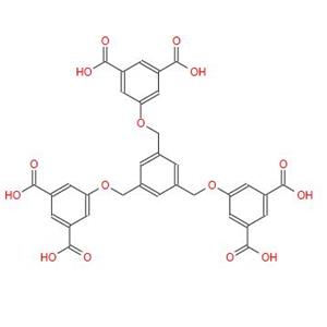 1,3,5-三(3',5'-二羧基苯-1'-氧甲基)苯  98036-00-1  1,3,5-tris-[3,5-(dicarboxy)phenoxymethyl]benzene