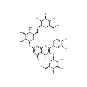 化合物 Isoquercitrin-7-O-gentiobioside,Isoquercitrin-7-O-gentiobioside