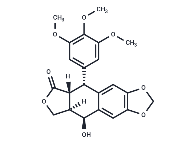 表鬼臼毒素,(-)-Epipodophyllotoxin