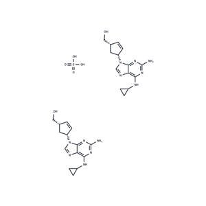 硫酸阿巴卡韋,Abacavir sulfate