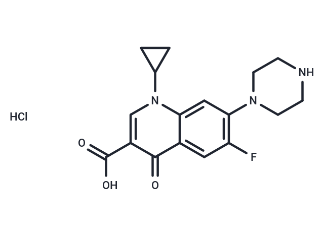 环丙沙星盐酸盐一水合物,Ciprofloxacin hydrochloride monohydrate